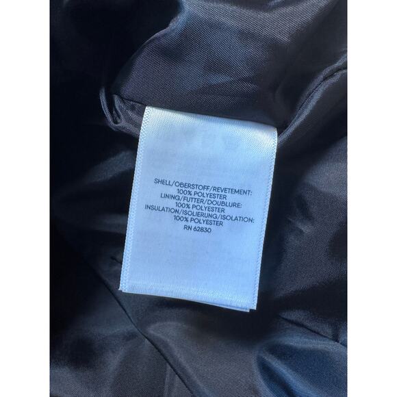 Land's End quilted Women's Black Vest Size women's Large (14-16) - Picture 5 of 9